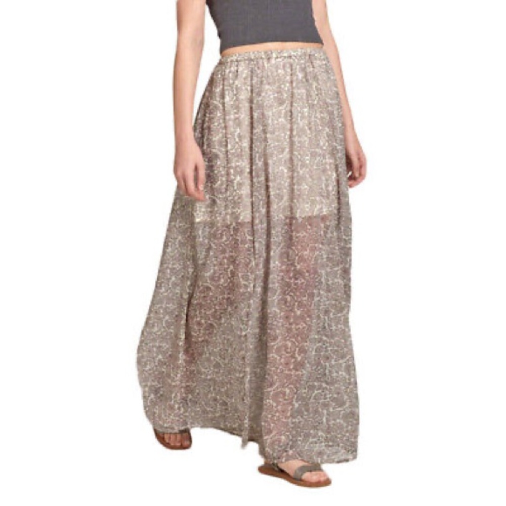 Hollister maxi skirt